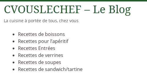 CVOUSLECHEF