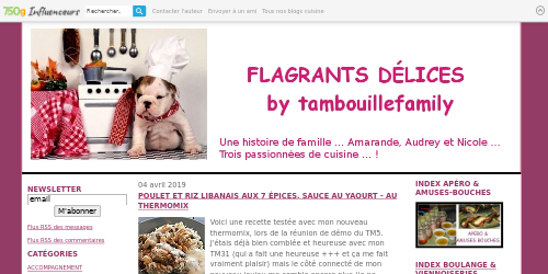 FLAGRANTS DELICES by Tambouillefamily