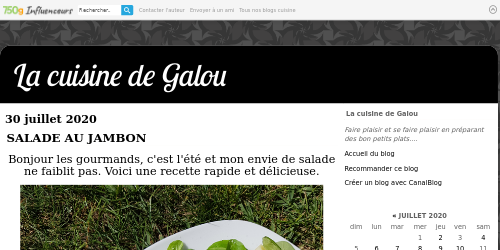 La cuisine de Galou