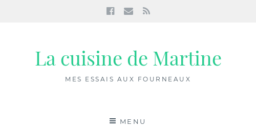 La cuisine de Martine