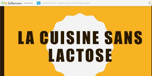 La cuisine sans lactose