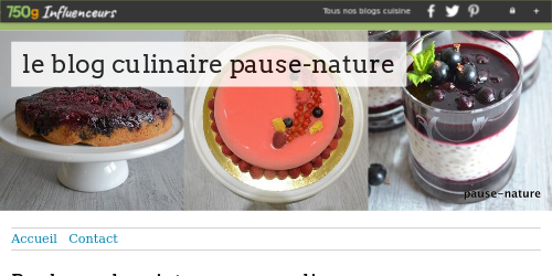 le blog culinaire pause-nature
