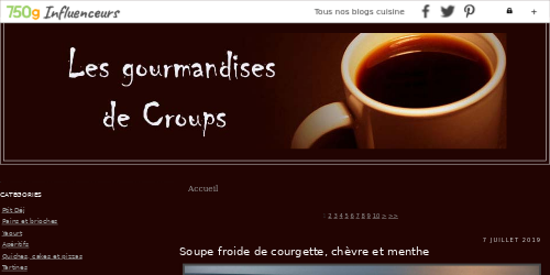 Les gourmandises de Croups