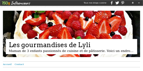 Les gourmandises de Lyli