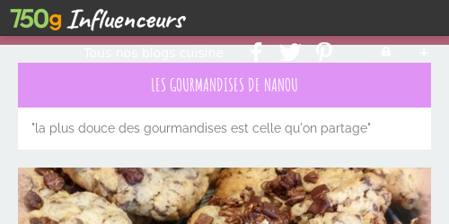 les gourmandises de Nanou