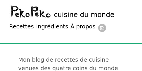 Peko Peko - cuisine du monde