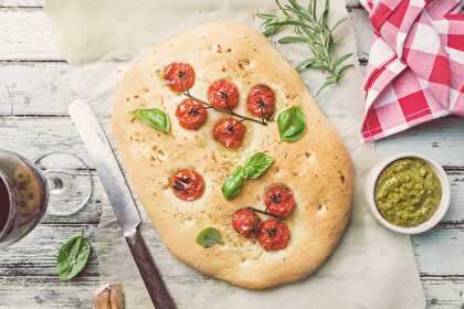 Fougasse et Focaccia