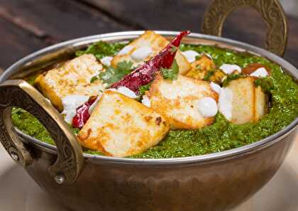 Palak paneer