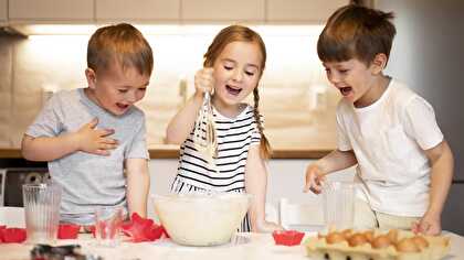 Cuisiner avec les enfants