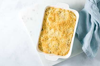 Crumble salé