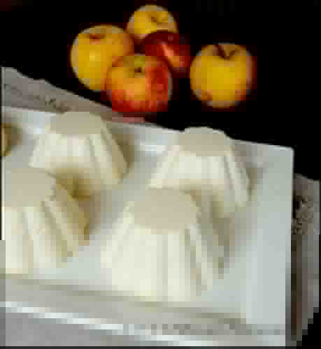 Bavarois aux pommes