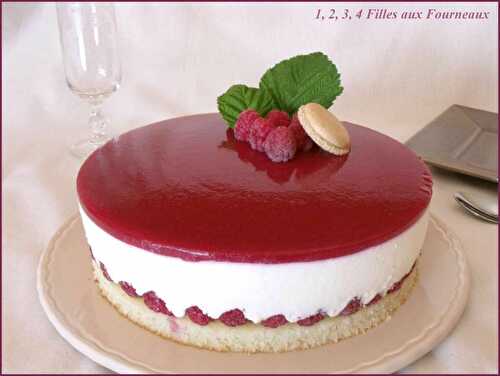 Bavarois Framboise - Mousse de fromage blanc