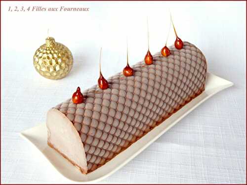 Bûche Chocolat - Praliné