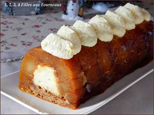 Bûche de Noël façon tatin