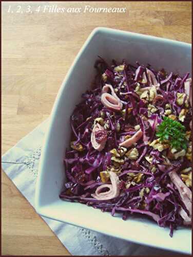 Coleslaw de chou rouge