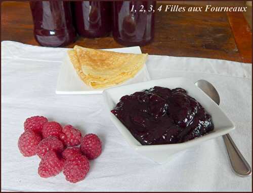 Confiture de framboises sans pépins