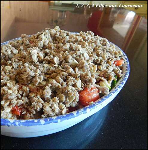 Crumble IG bas Tomate - Courgette