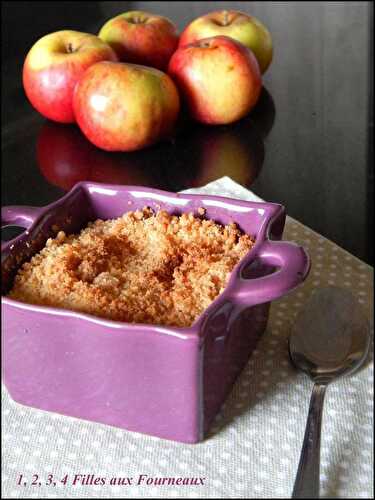 Crumble Pomme - Rhubarbe