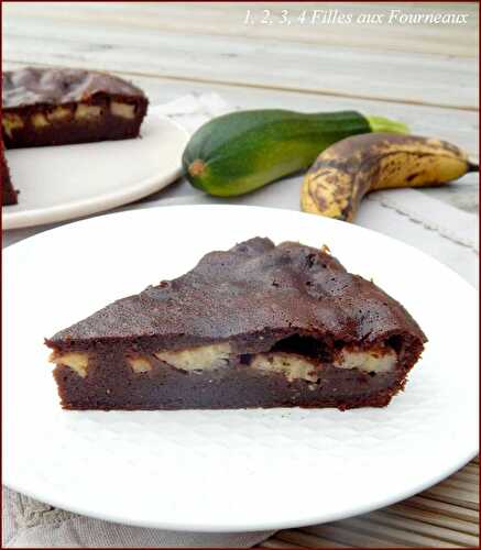 Fondant Chocolat - Banane (et courgette)