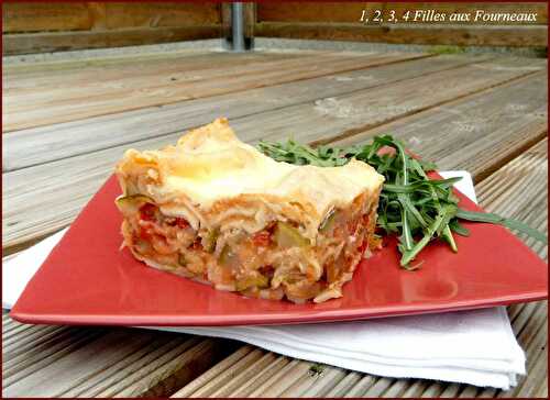 Lasagnes tomates - courgettes