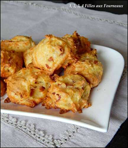 Minis choux Jambon - Gruyère  (recette Tupperware)