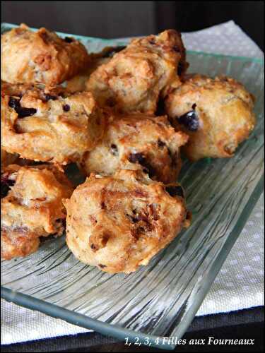 Minis choux Olives - Anchois - Tomates séchées  (recette Tupperware)