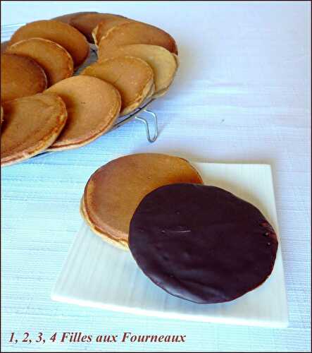 Pancakes banane - chocolat presque comme un pim's