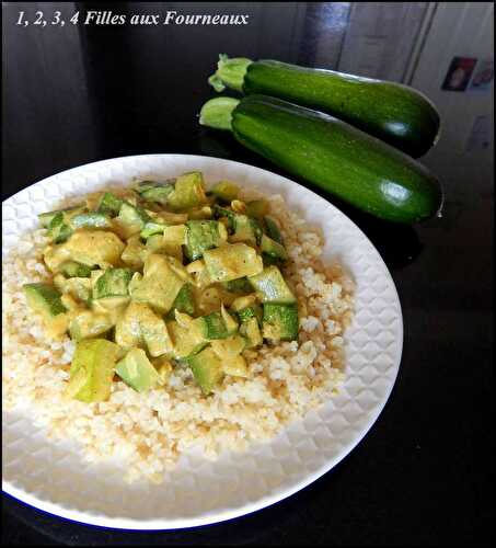 Poêlée de courgettes au curry