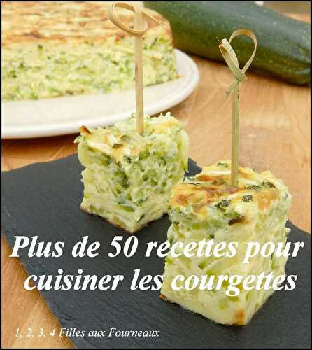 Que faire avec vos courgettes ?  : 56 idées recettes