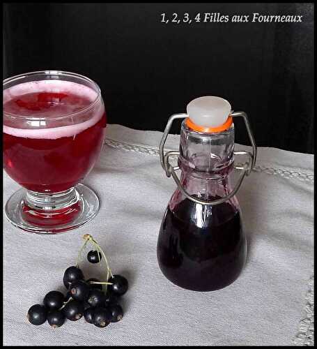 Sirop de cassis