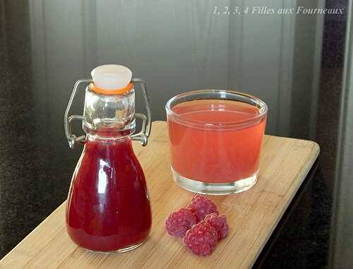 Sirop de framboise, version Thermomix
