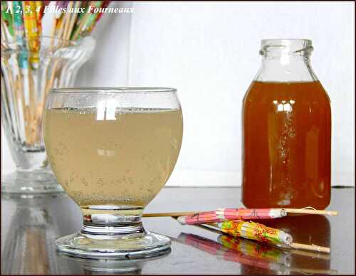 Sirop de rhubarbe