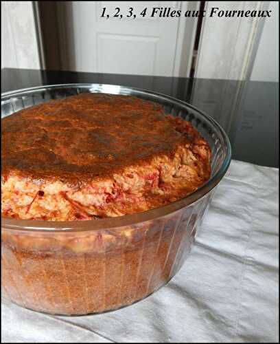 Soufflé Betterave - Tomme de chèvre - Noisette  (un vrai délice !!!)