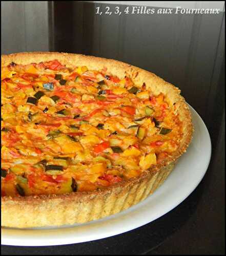 Tarte tomate - courgette