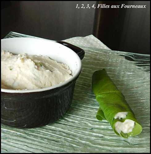 Tartinade de haricots blancs à la coriandre et au citron