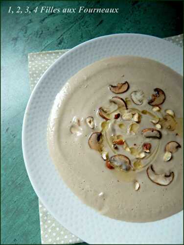 Velouté de panais aux champignons