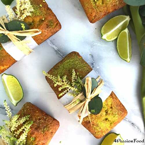 Cake citron vert & menthe - Yann Couvreur - 4passionfood