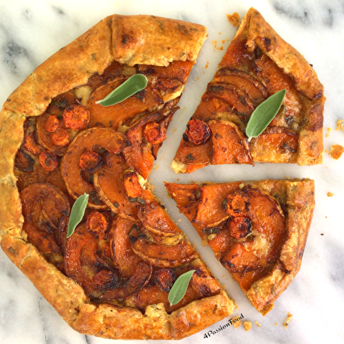 Galette de butternut, orange & sauge – Ottolenghi