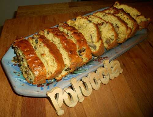 Cake champignons / herbes de Provence