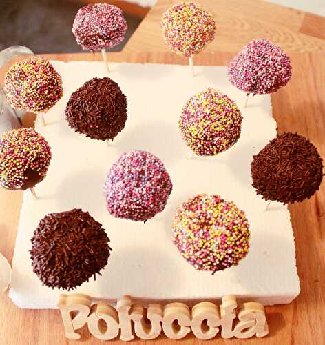 Cake Pops Vanille Chocolat - A Cantina di Poluccia | Cuisine, Voyages, Photographies