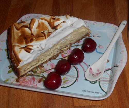 Cheesecake citron meringué - A Cantina di Poluccia | Cuisine, Voyages, Photographies