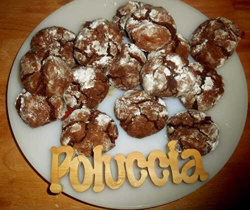 Crinkles au chocolat