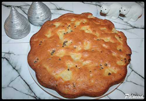 Gâteau à l'ananas & pépites de chocolat