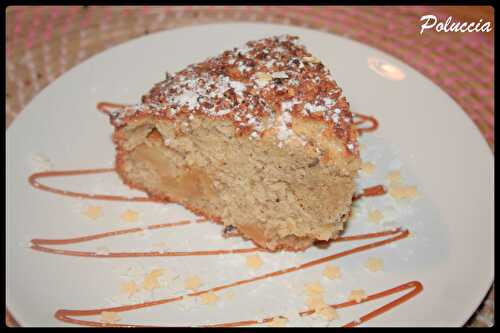 Gâteau à la noisette & pommes