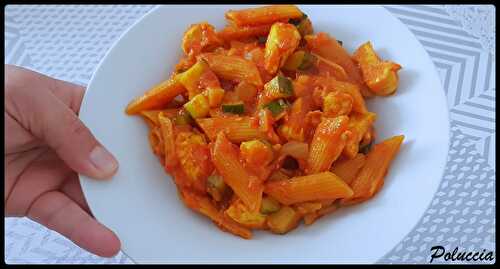 One Pot Pasta Poulet & Courgette