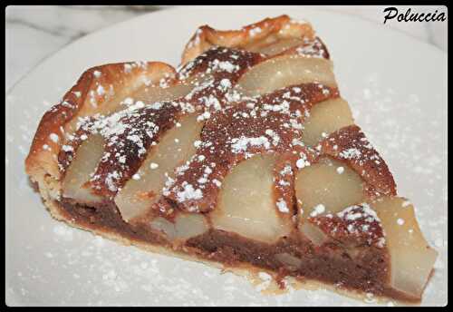 Tarte aux Poires & Frangipane Chocolat