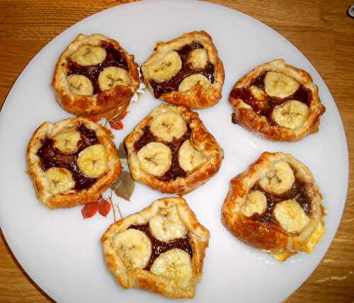 Feuilletés Nutella® – Bananes