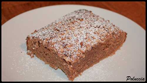 Gâteau rapide au chocolat praliné