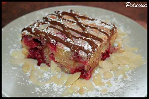 Moelleux Chocolat Blanc & Framboises