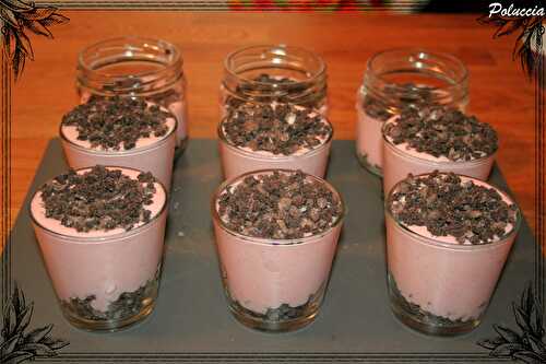 Mousse à la fraise & Oréos